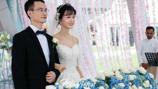 巴厘岛sky天空教堂婚礼MV Zhou & Wen