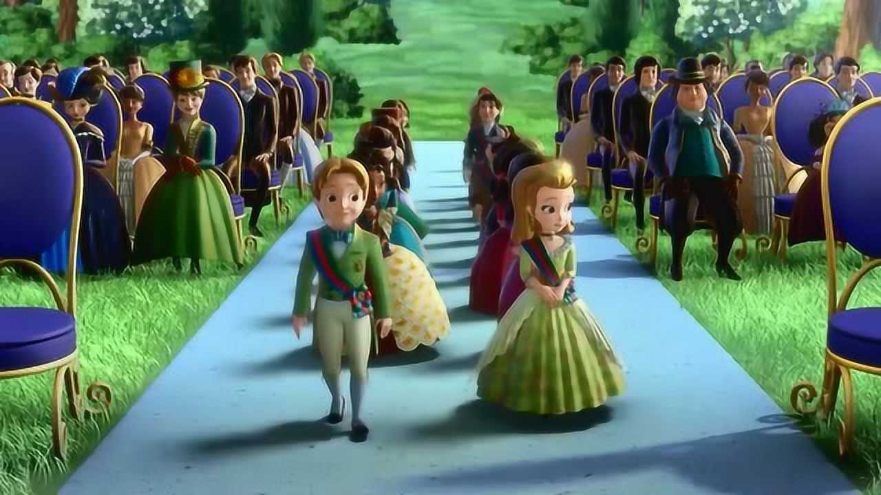 小公主苏菲亚王子公主的毕业典礼马上开始但是苏菲亚在哪儿