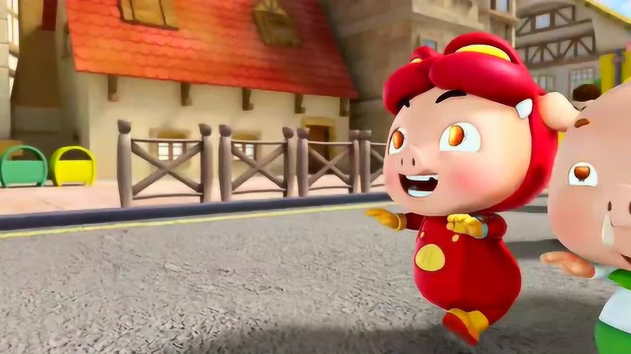 猪猪侠10:两个小馋猫,看见东西就走不动路了