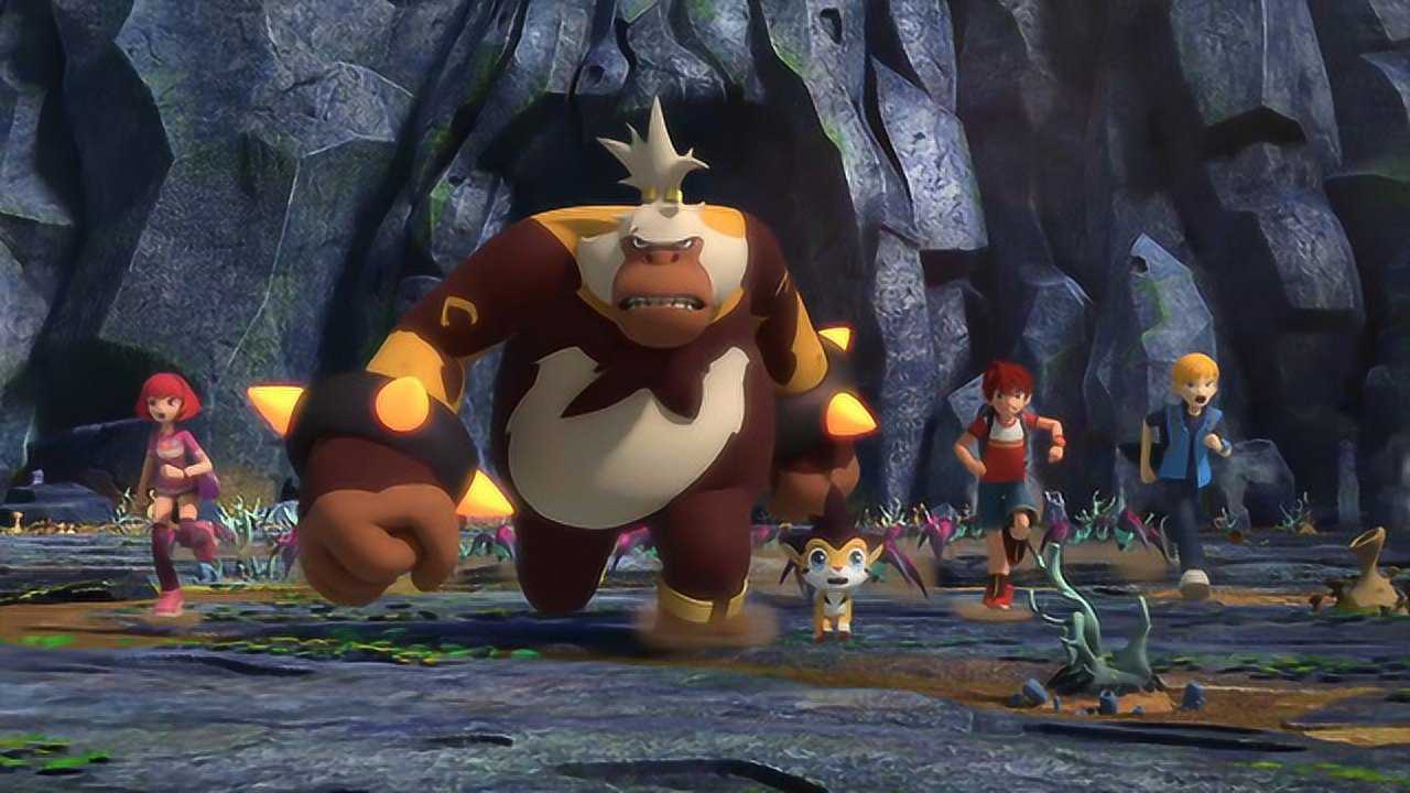 寻灵大冒险3 第24集看点1 火山即将爆发!全员撤离马诺狼狈不已!