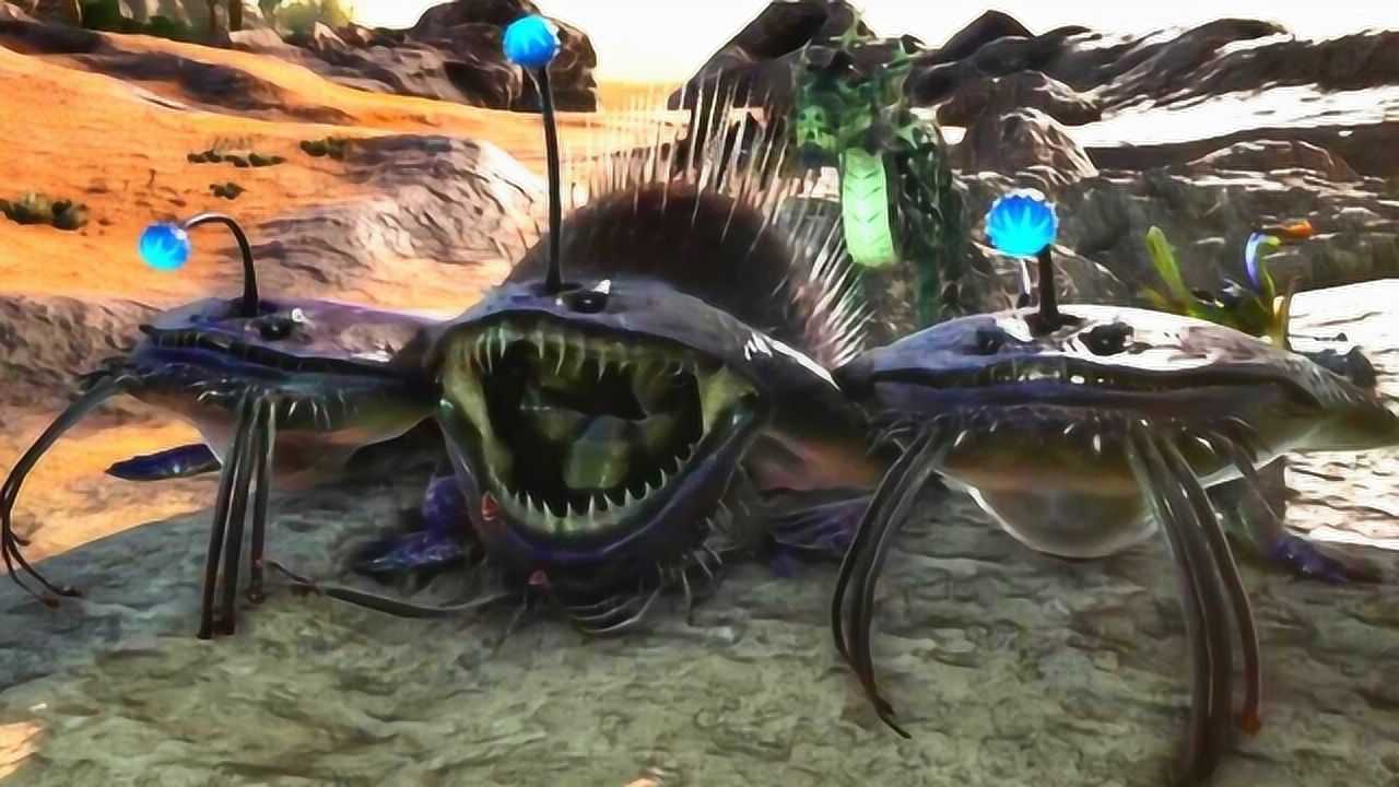 方舟生存进化-怪物猎人篇ep.6 三条大肥鱼