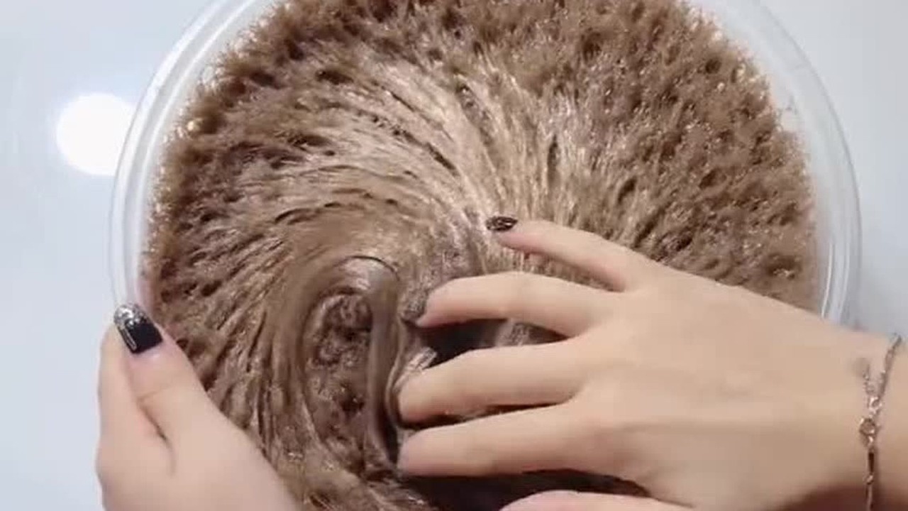 可以玩的巧克力,炸耳巧克力棉花泥!