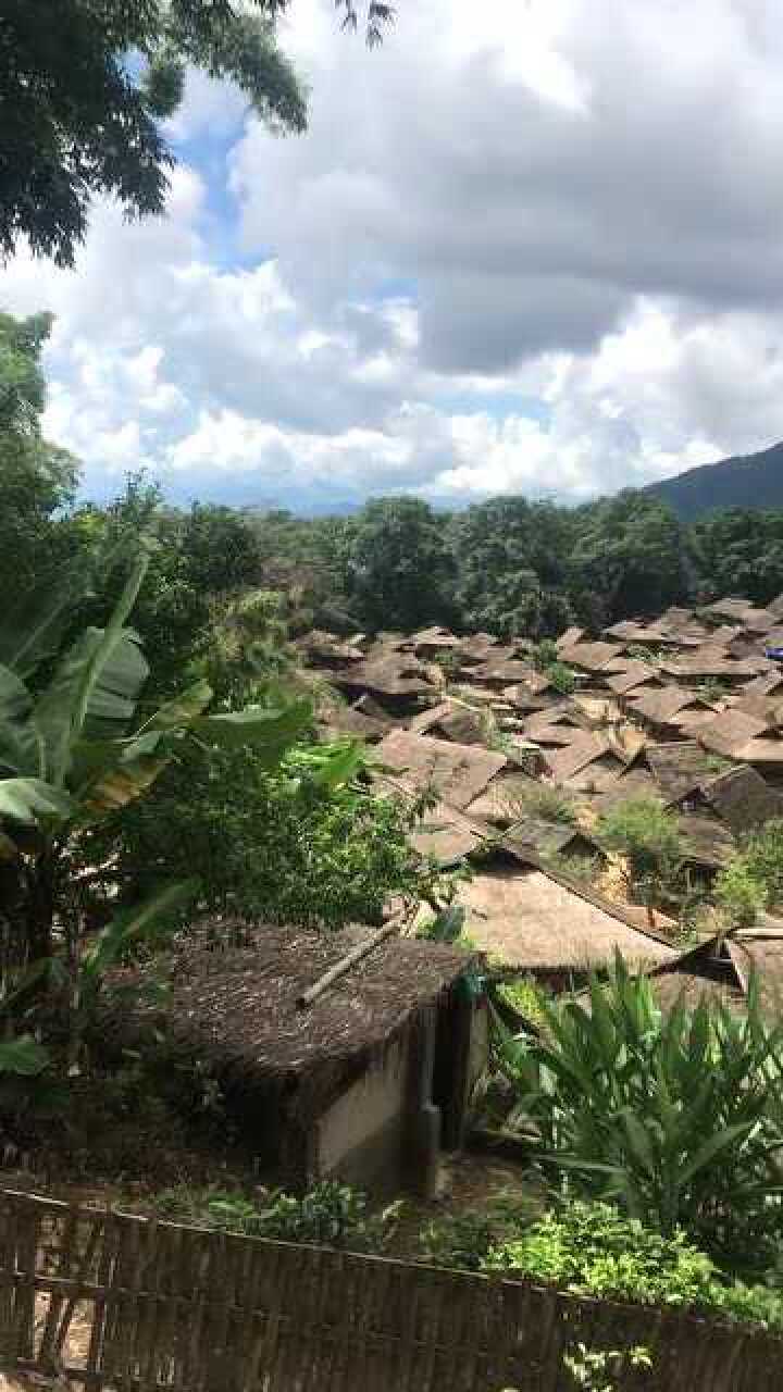 中缅边境翁丁村,风景好美,云南临沧市沧源县