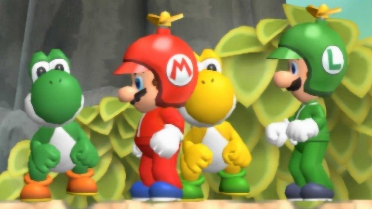 小恐龙帮助马里奥