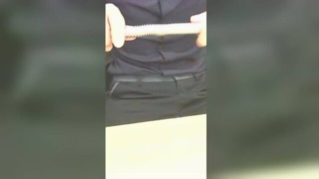 不锈钢波纹管装修水管安装操作演示