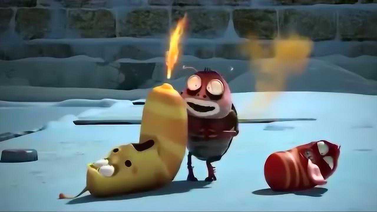 爆笑虫子火源快要熄灭了大黄竟然放屁续航太厉害了