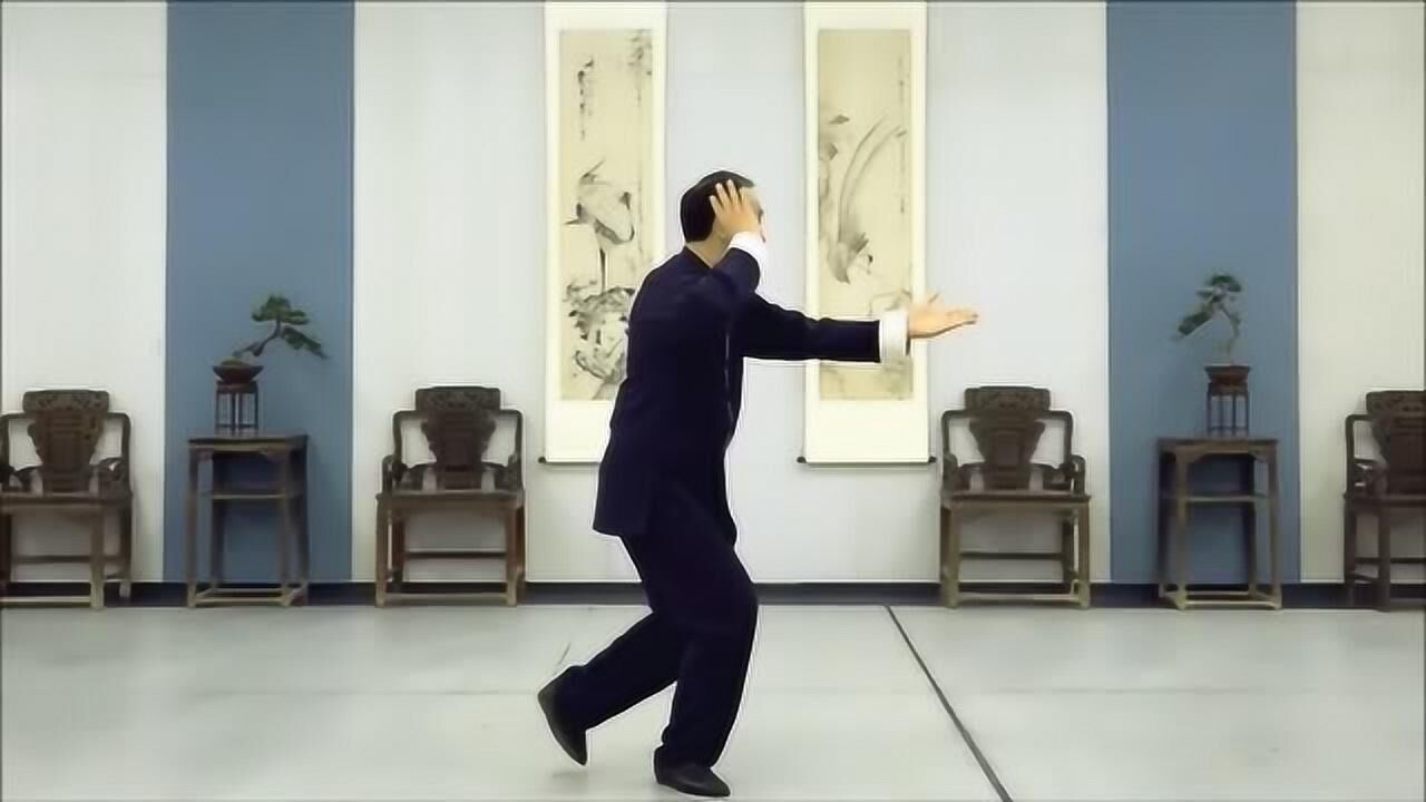 陈氏太极拳老架一路动作示范第二十八式：高探马_高清1080P在线观看平台_腾讯视频