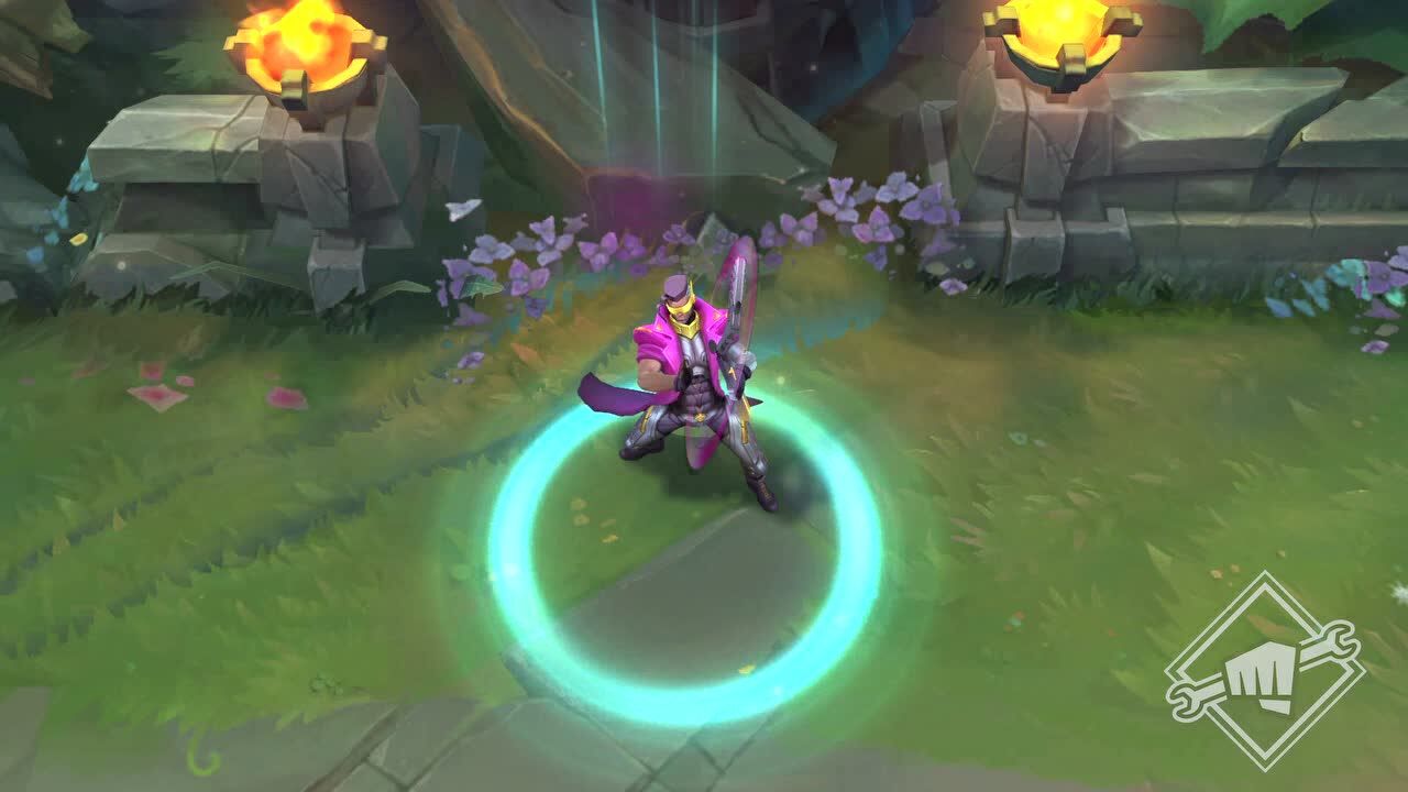 德玛西亚警官皮肤预览