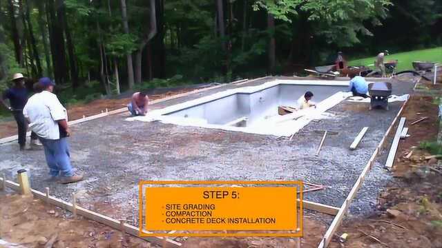 Swimming pool construction