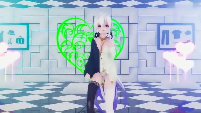 mmd弱音黑白相间