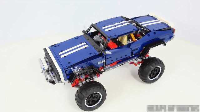 乐高积木:LEGO 41999 科技机械组 蓝色越野车