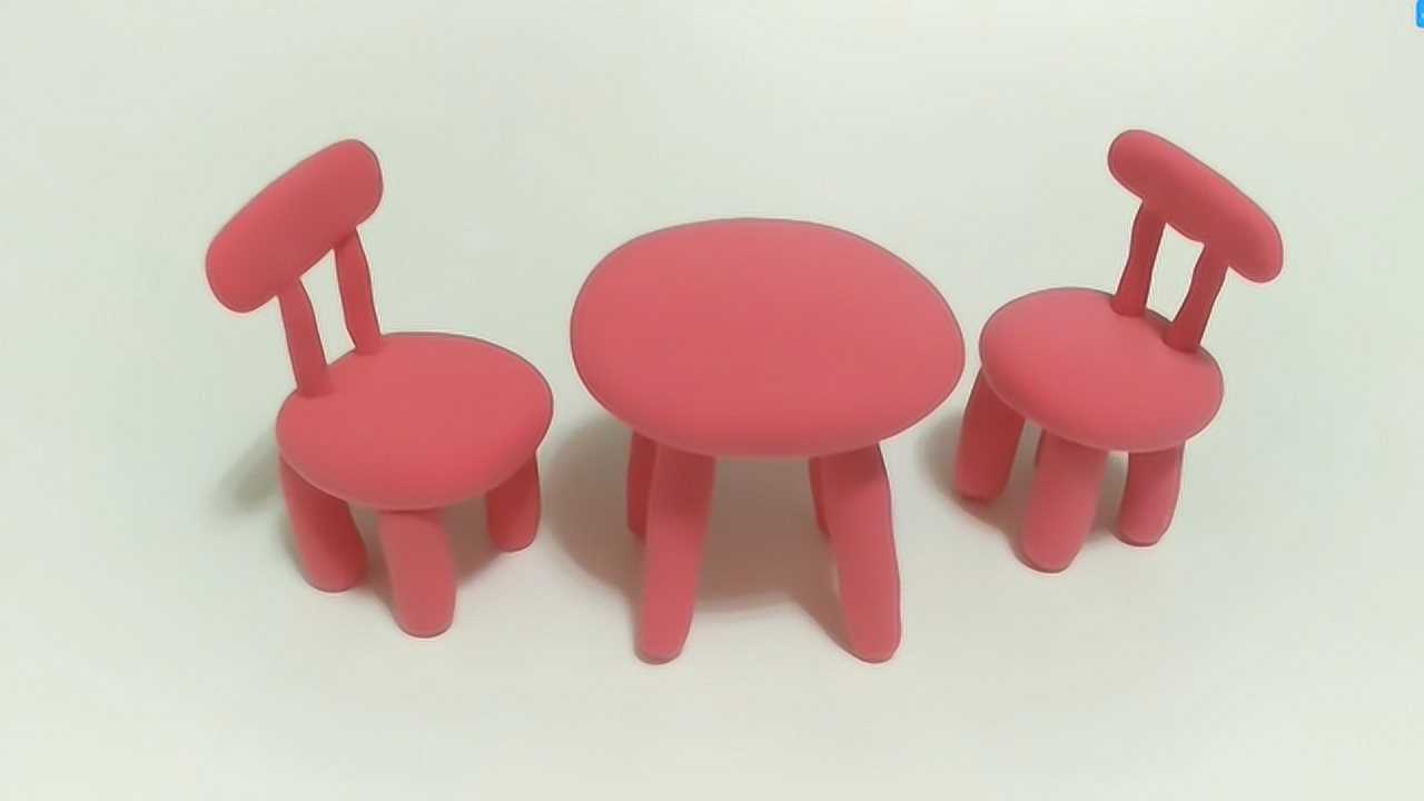 手工制作桌子椅子教程图片