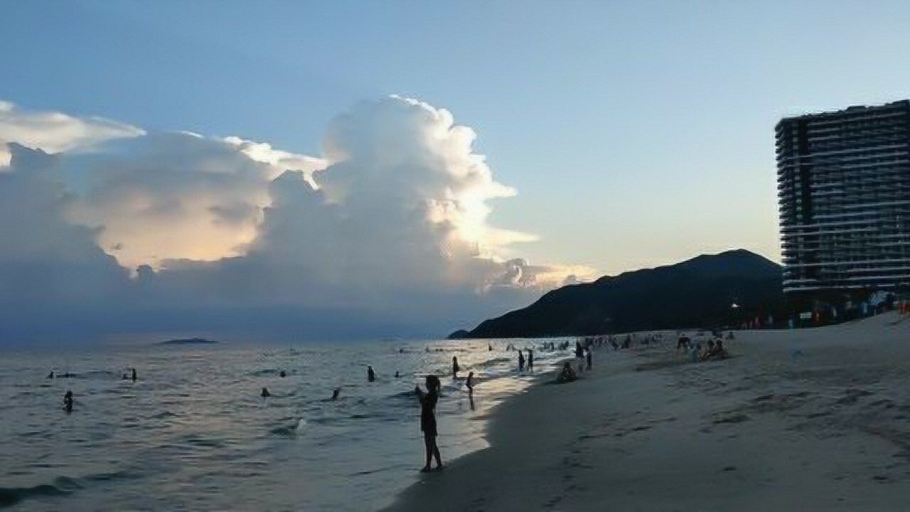 汕尾马宫金町湾海滩