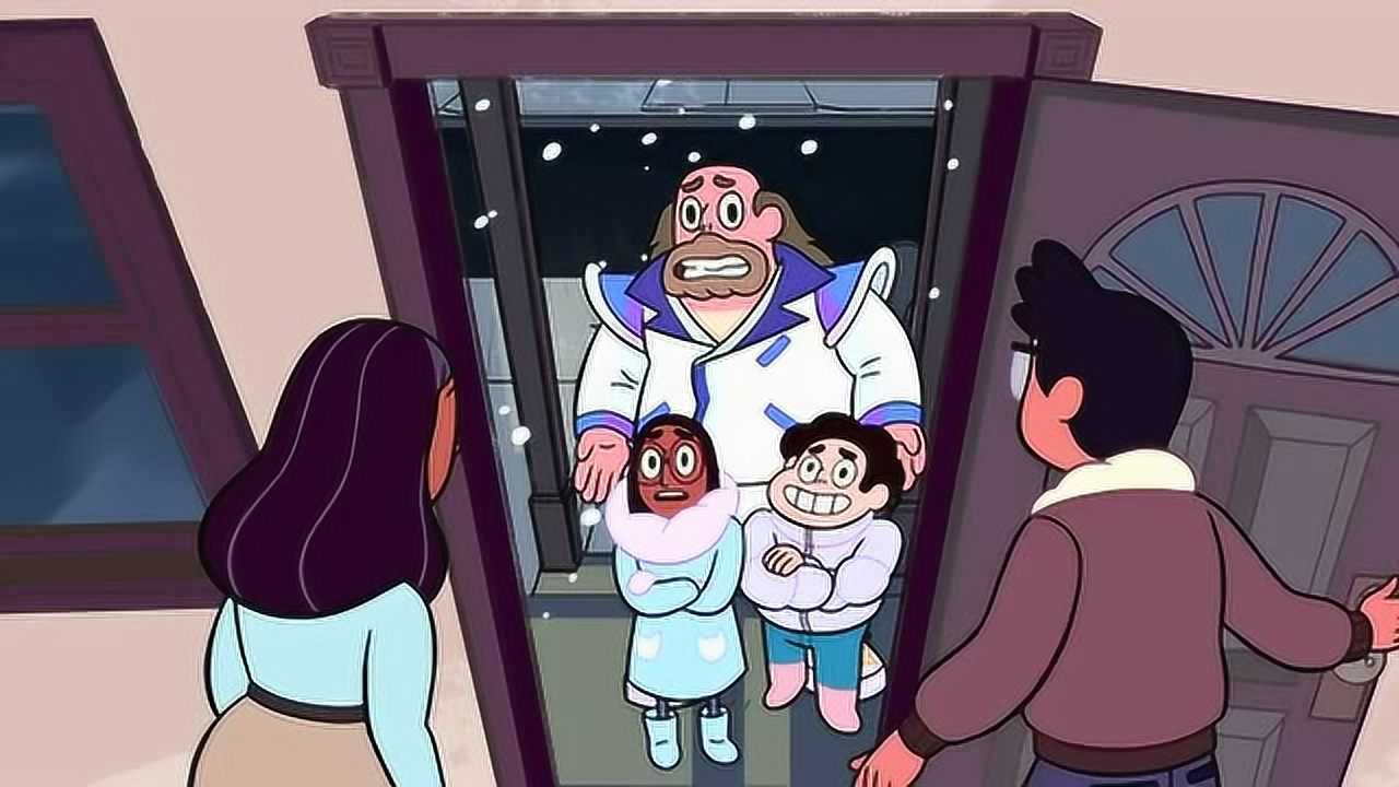 宇宙小子鹅毛般的大雪不停阻挡了格雷戈史提芬康妮