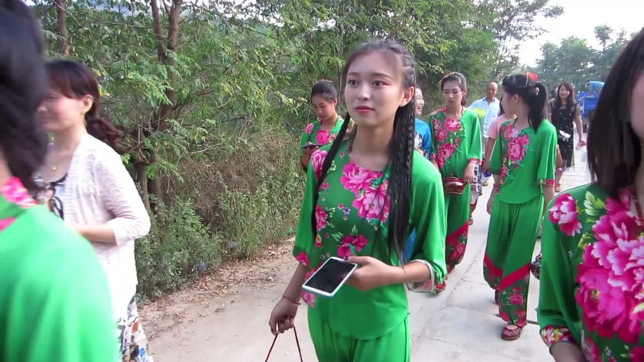 陇南市第十一届乞巧节 礼县盐官镇送巧视频