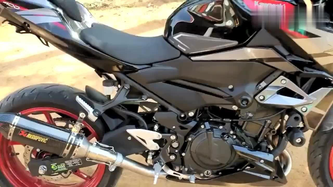 川崎z400改装天蝎排气!排气声浪如何?