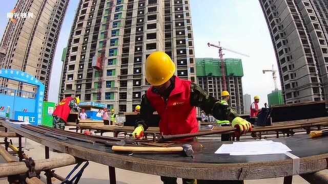 荥阳市建筑工地“红色驿站”农民工职业技能钢筋工大赛顺利举办