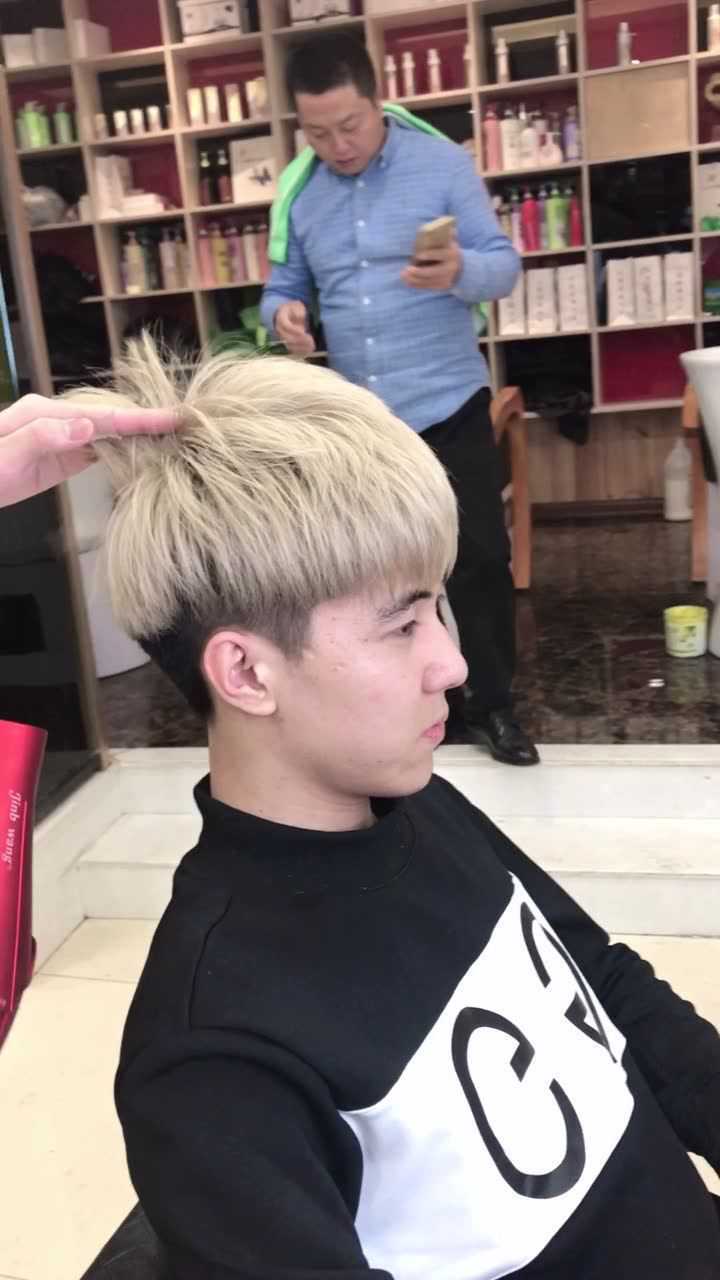 男生镂空碎盖头,好看帅气!