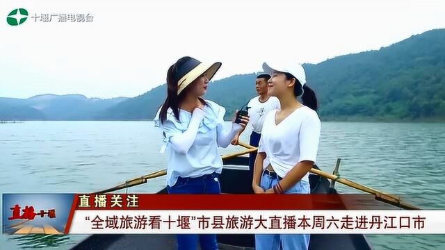 “全域旅游看十堰”市县旅游大直播走进丹江口市