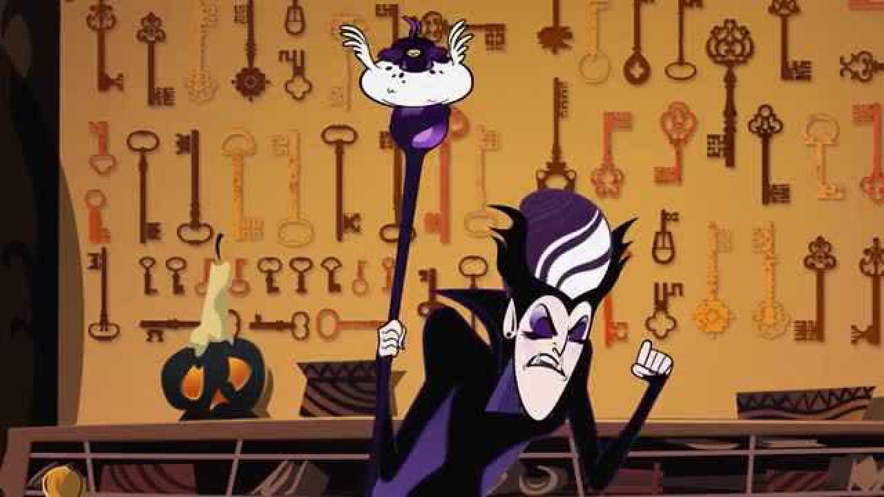 精灵旅社前传梅维斯打破了雕像怕姑妈骂的她做出很多想象