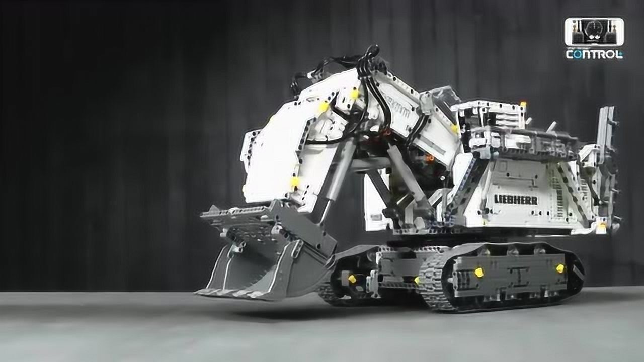 LEGO制造42100利勃海尔R9800,造型复杂,性能不错_高清1080P在线观看平台_腾讯视频
