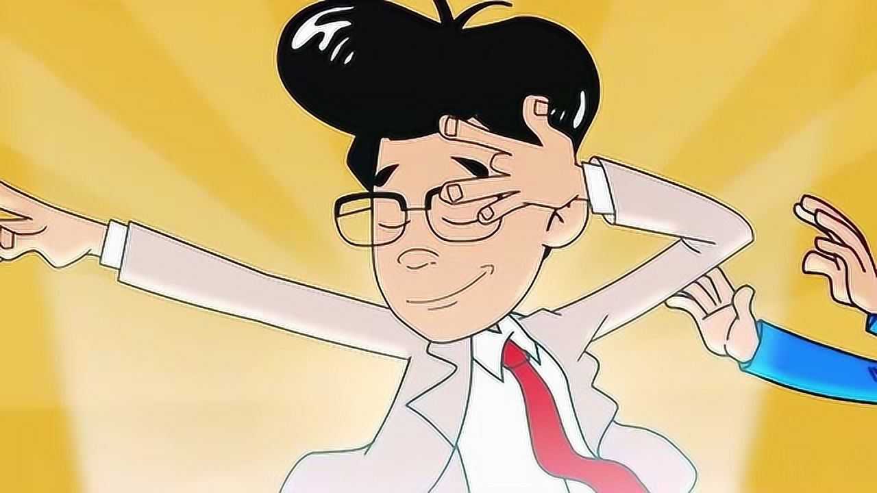 搞笑阿衰:阿衰他爸开家长会,剪了个帅气的发型被拉走做亲子鉴定