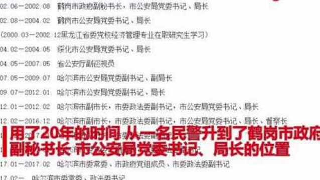 哈尔滨扫黑除恶小组组长落马!中央督导组进驻33天已有34人被查