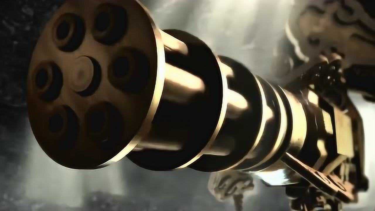 情癫大圣金箍棒在美女手中变成黄金加特林全程看真爽