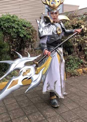 真人版cos韩信白龙吟,太帅了吧!