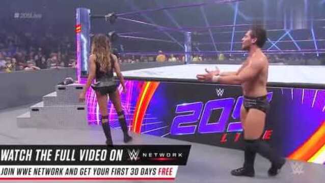 WWE 205现场直播:赛德瑞克ⷤ𚚥Ž†山大vs诺玛达,真是精彩!