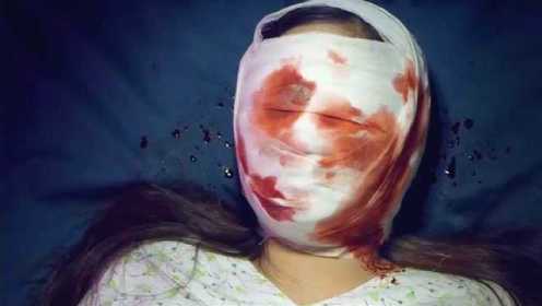 恐怖短片《人形》，女孩疯狂沉迷于整容，最终死在了手术台上
