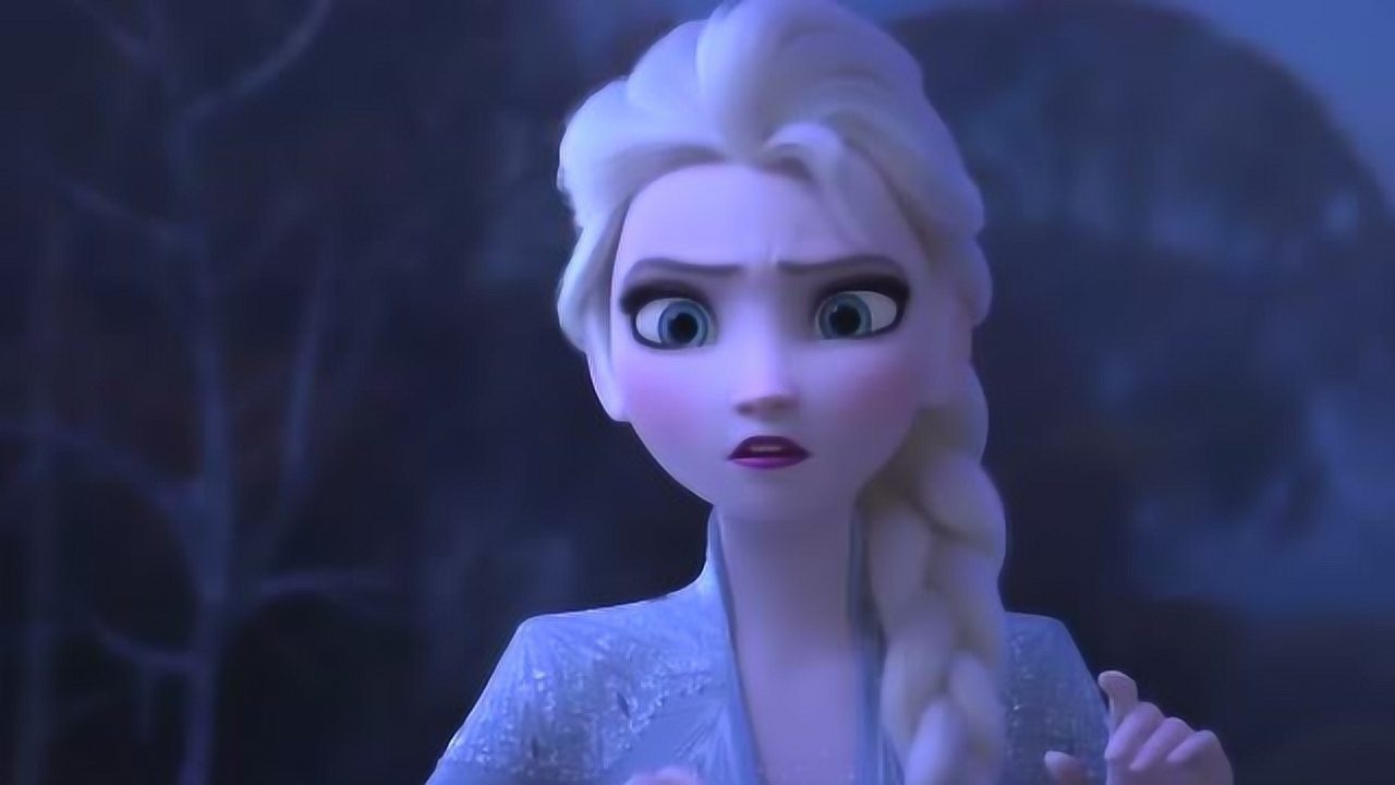 冰雪奇缘2艾莎将火全灭了将火灵收服了好酷啊