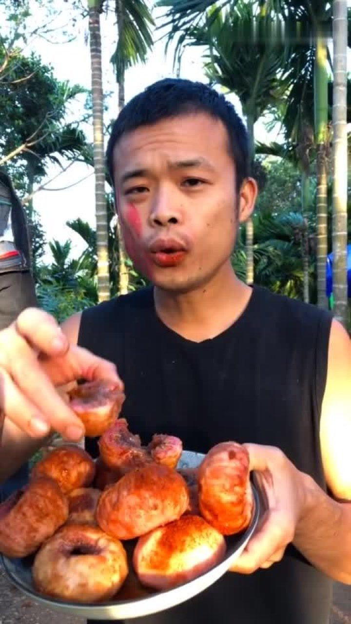 槟榔哥吃香辣无花果