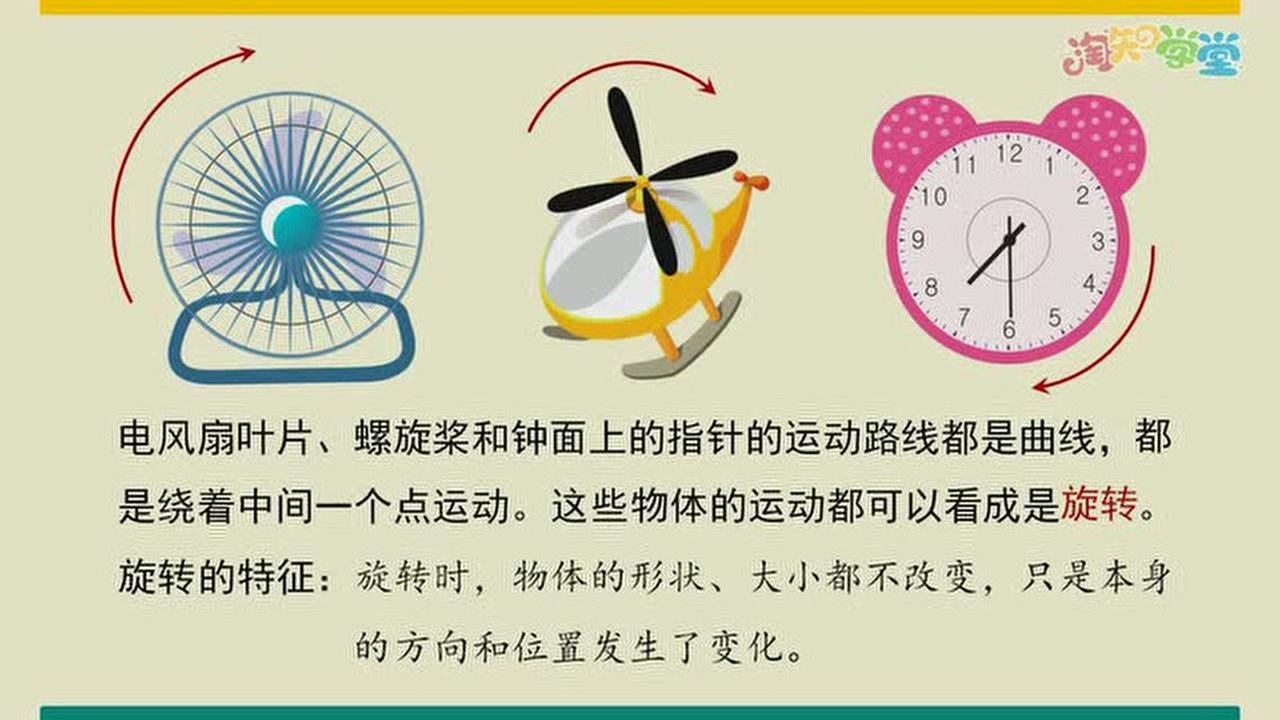 西师版3下第4单元-认识平移和旋转现象-微课视频_腾讯视频
