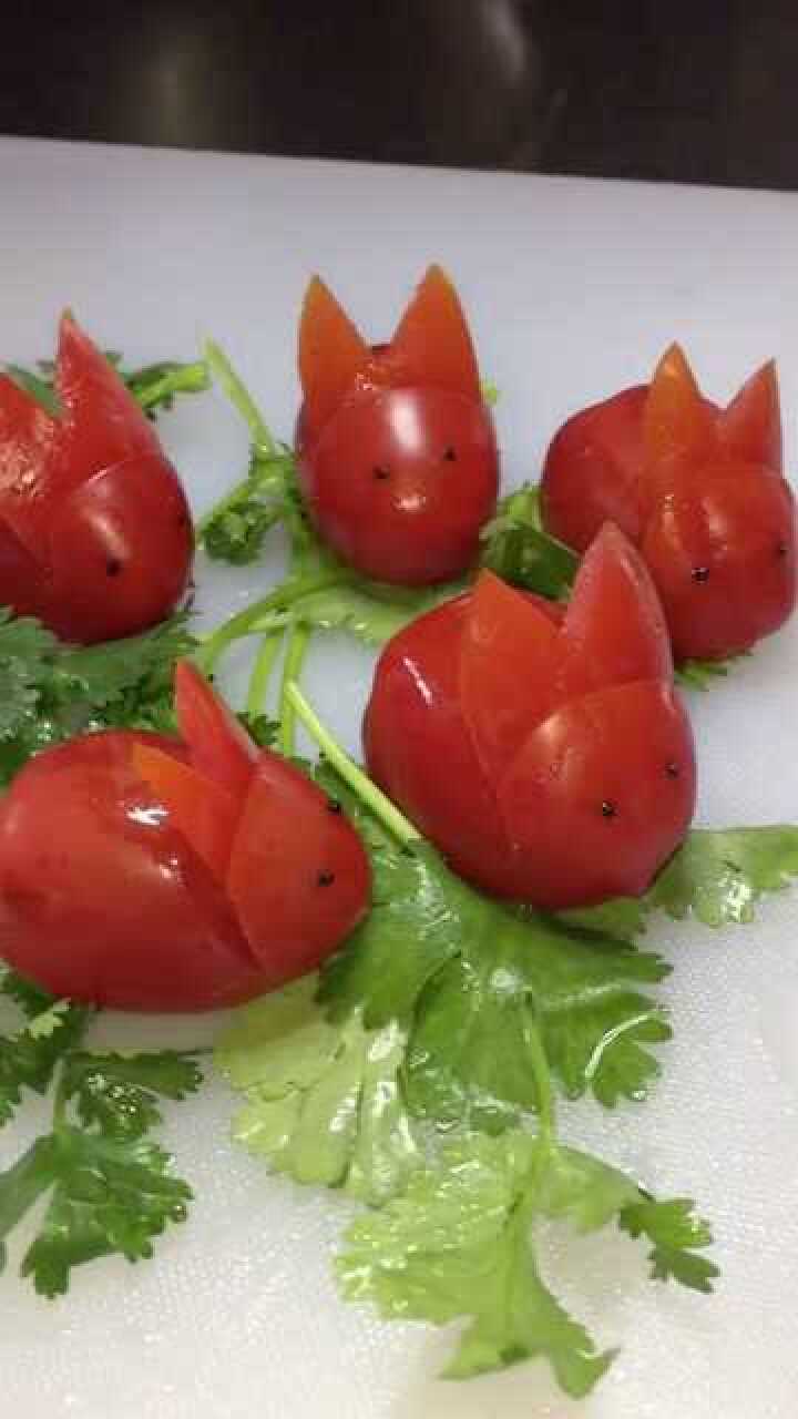 正宗家常版番茄小兔子的做法,学会了吗?