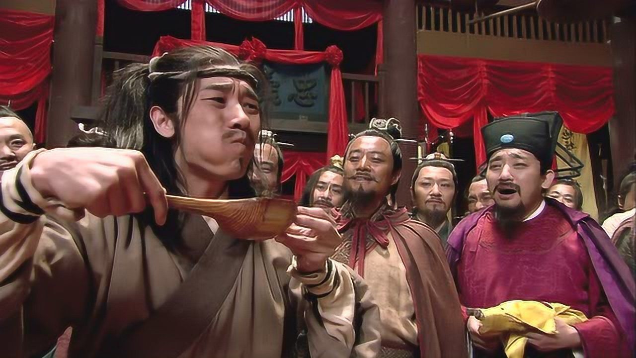 宋徽宗派人招安梁山不料阮小七把御酒换成水宋江的心凉透了