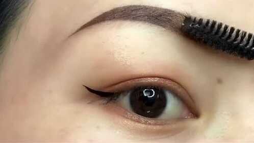 淑女气质自然落叶眉,手残党必学眉型!