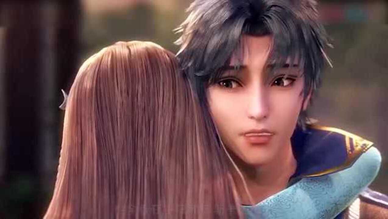 斗罗大陆-宁荣荣第一次亲唐三,看到她的样子,奥斯卡心都碎了!