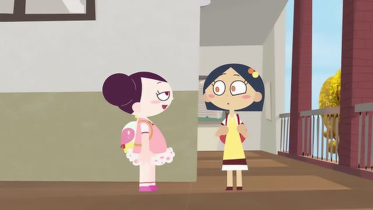 成长这东西:西西看到班里的同学还是很开心的!