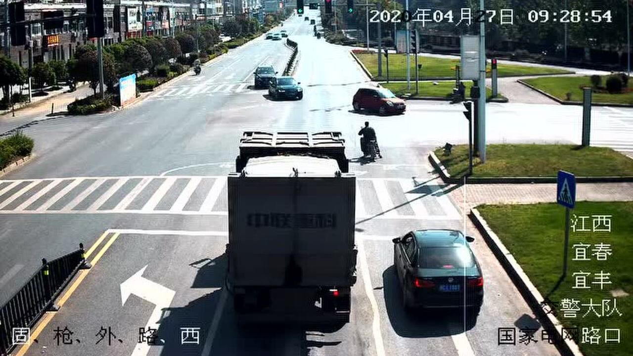 路口监控视频01_高清