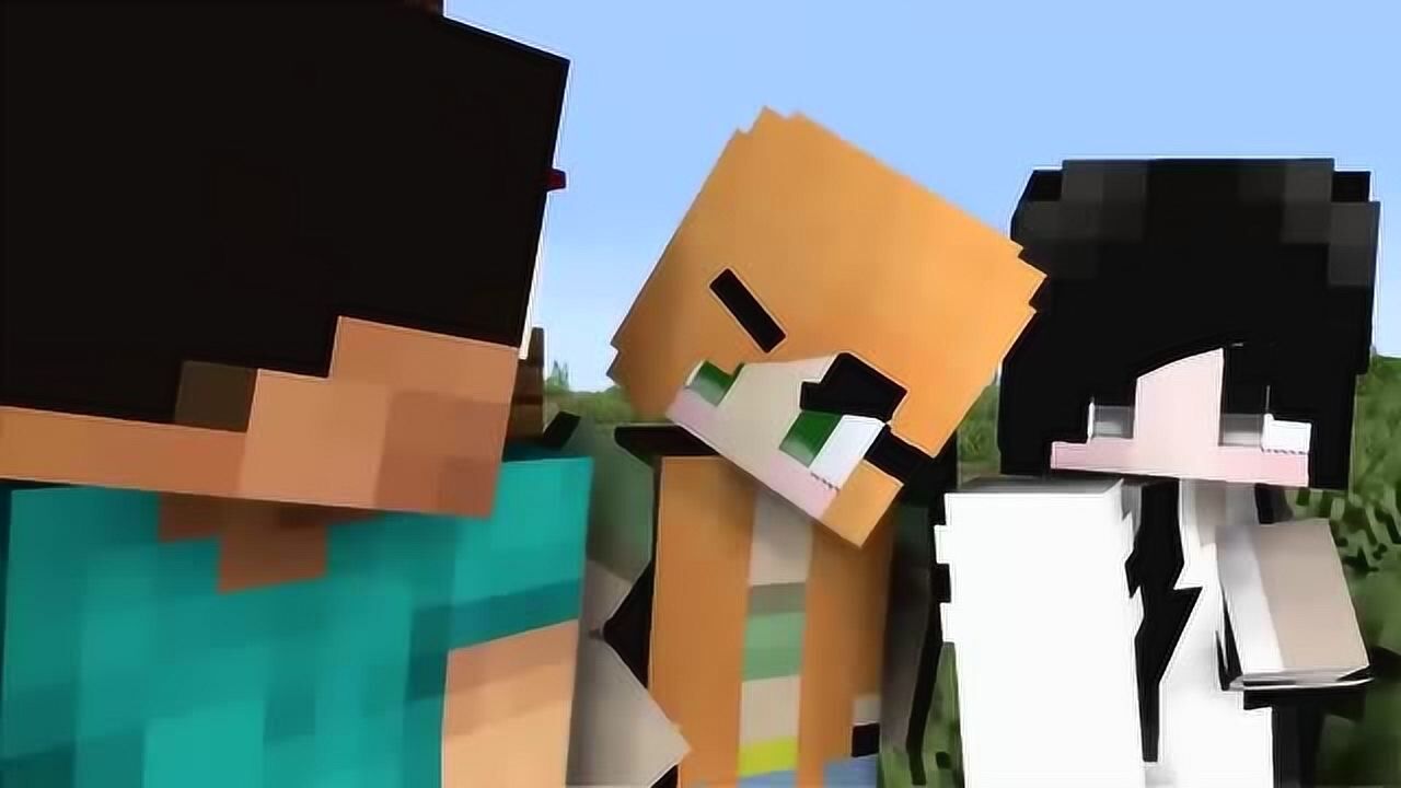 Minecraft动画《him的爱情故事》，史蒂夫艾利克斯缘分再续_腾讯视频