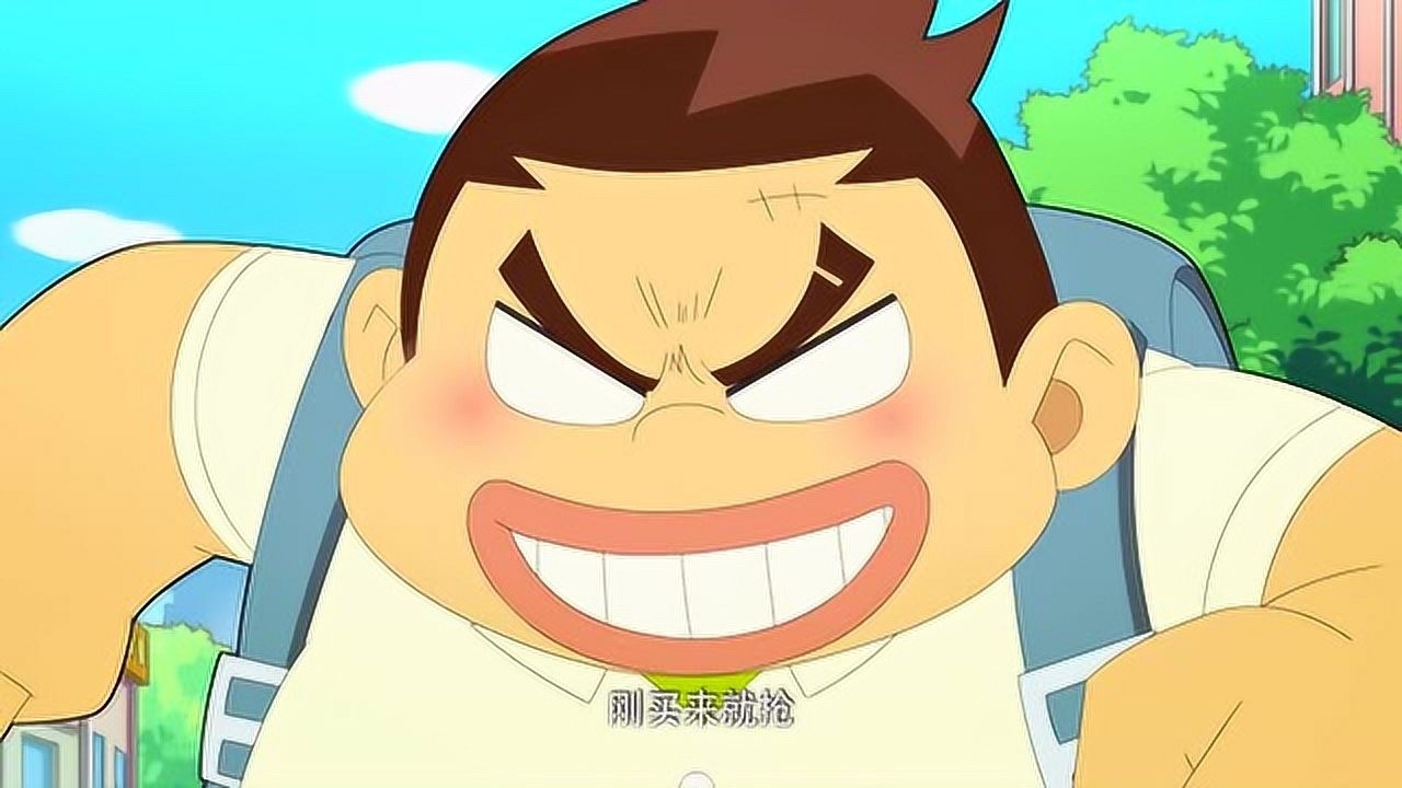 神奇阿呦:小米和丁冬刚买了新漫画,毛毛就来了