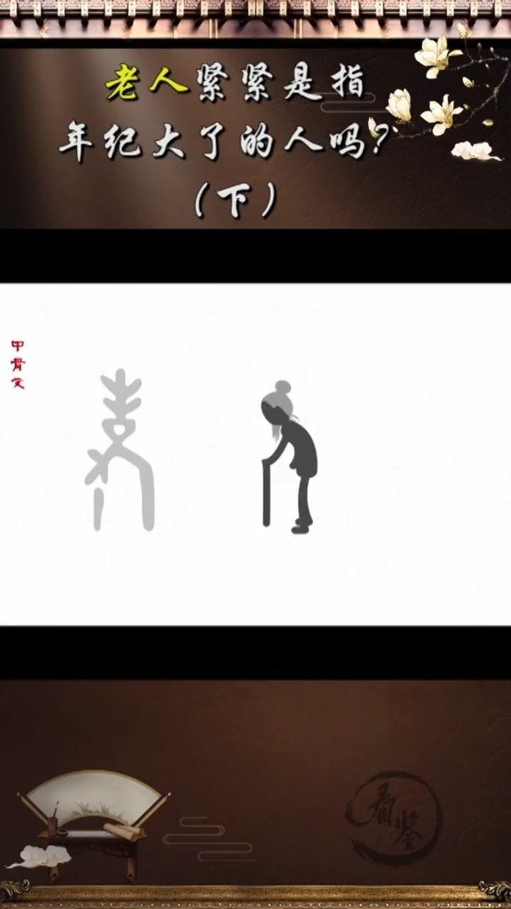 带你领略老字的演变过程下