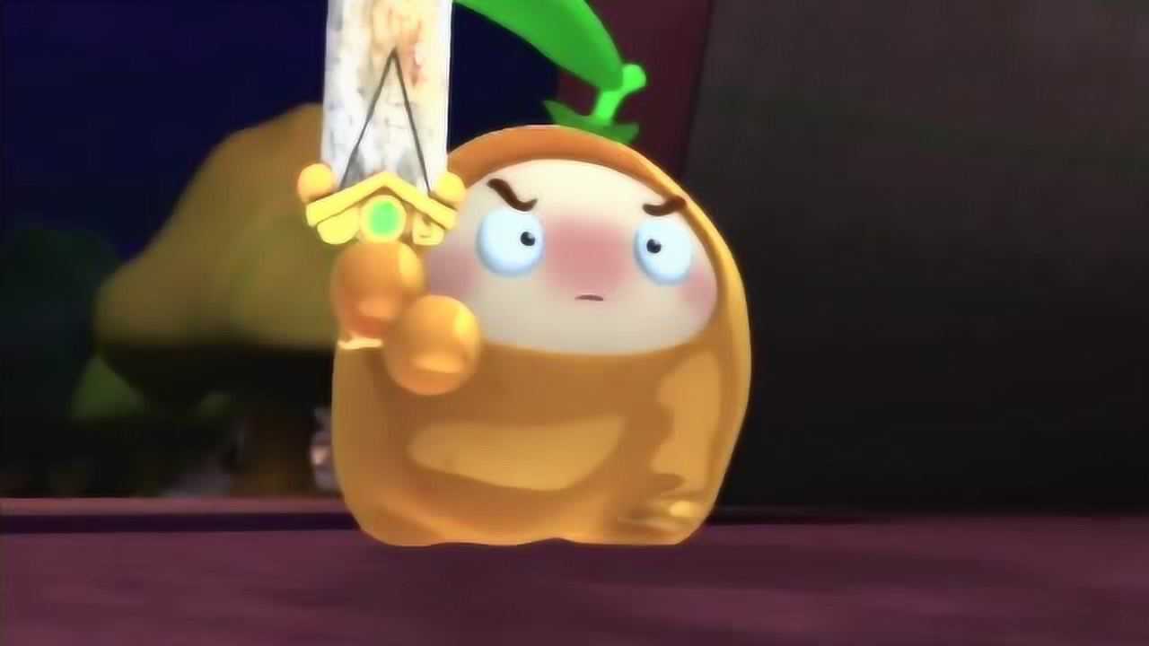 果宝特攻橙留香拿把破菜刀就想唬人你喊炎龙侠都没用