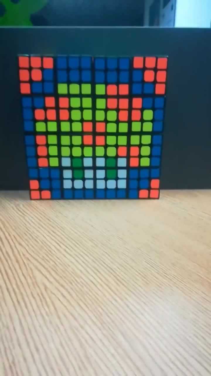三阶魔方拼图这乐趣也是没谁了真不愧是最强大脑王鹰豪