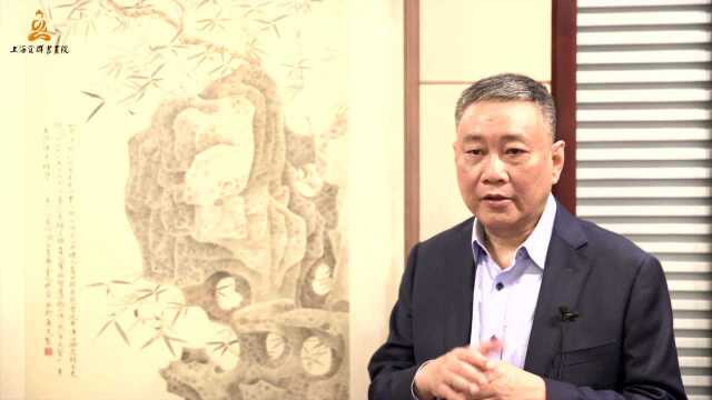 廉亮向上海玉佛禅寺捐赠作品《趣石佳禽图》