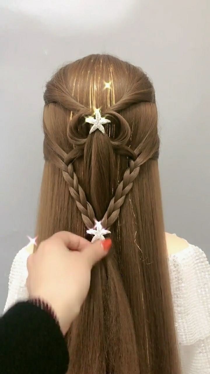 小仙女给人当伴娘可以这样扎头发,一出门就仙气飘飘