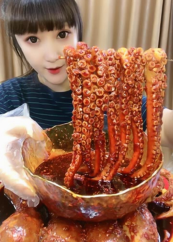 八爪鱼吃播 腾讯网