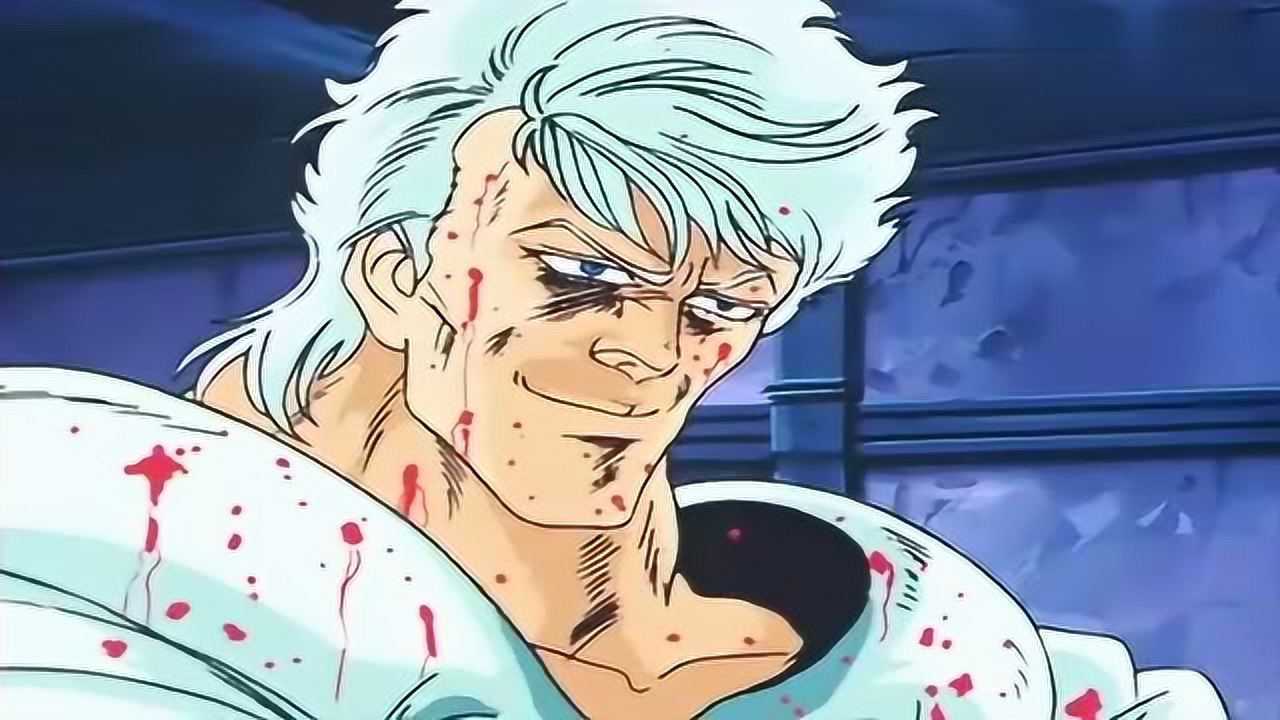 北斗神拳 龙牙从道奇身上的血看到了他的眼泪,龙牙杀了道奇