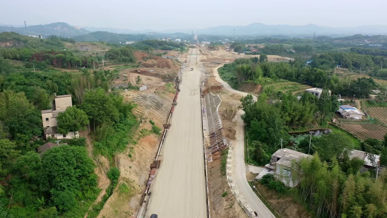 建设中的黄黄高铁浠水南站